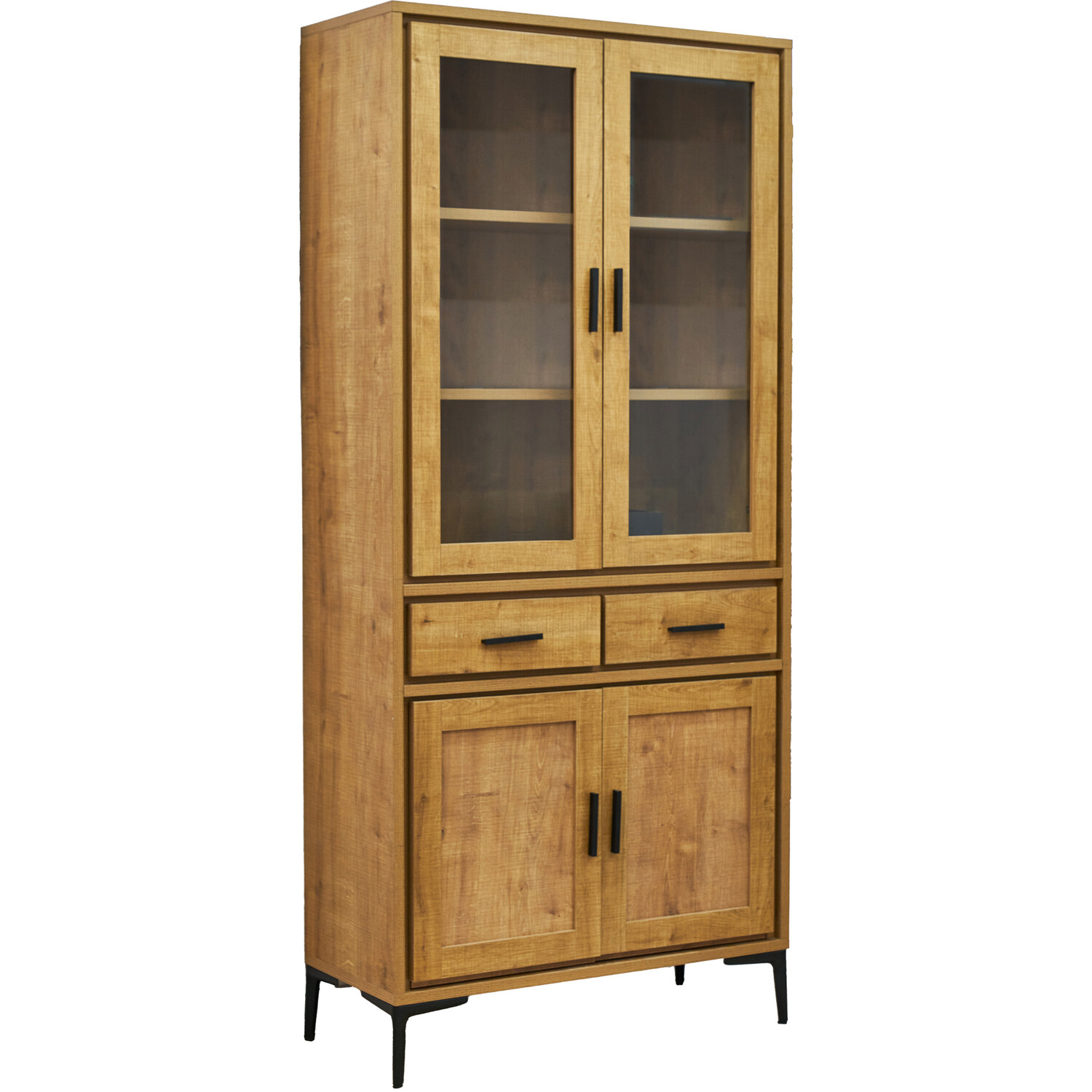 Isabella Display Cabinet Brown Image 2
