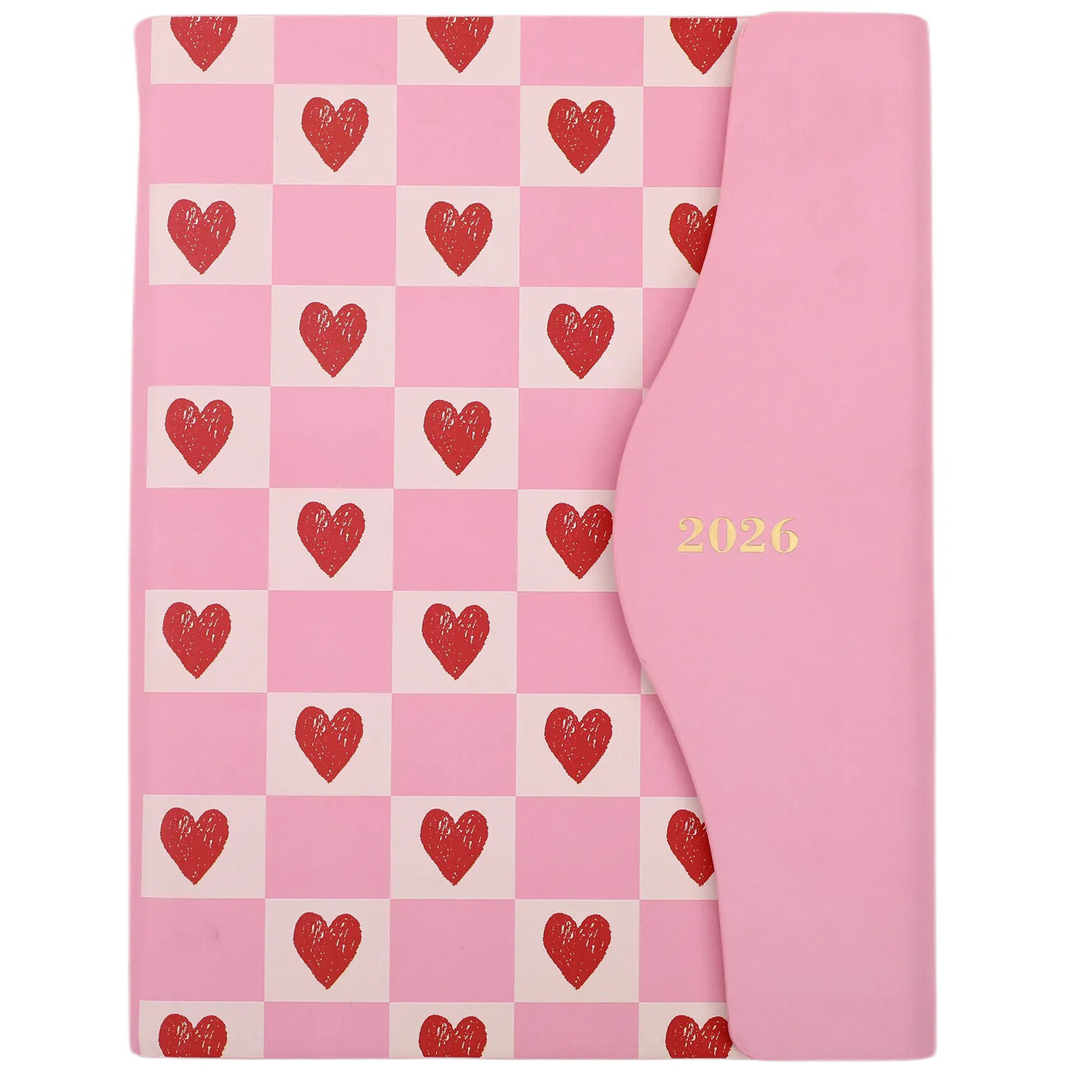 A5 2026 Hearts Index Diary Image 1