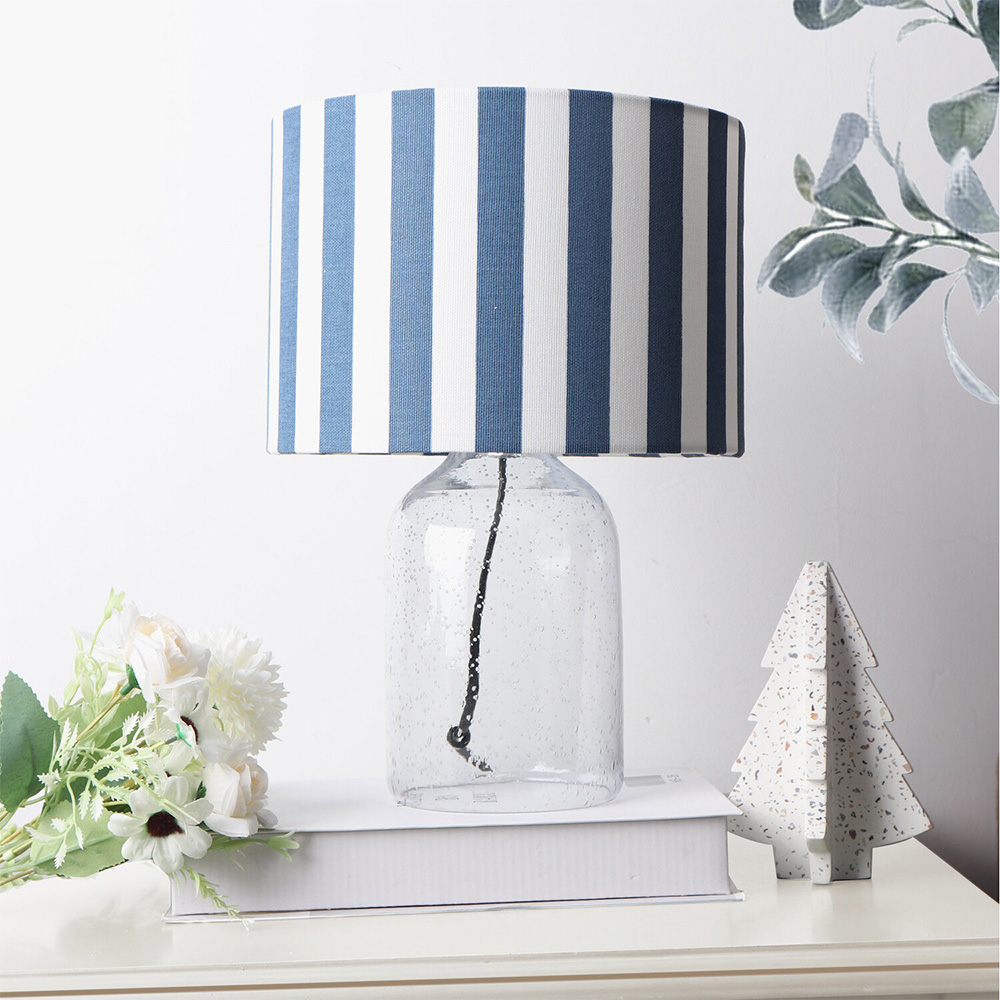 Cora Glass Table Lamp Clear Image 7