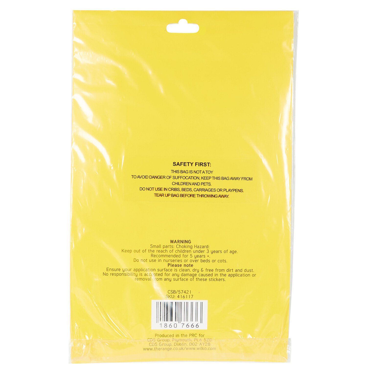 Multicolour Unicorn Wall Stickers - White Image 2