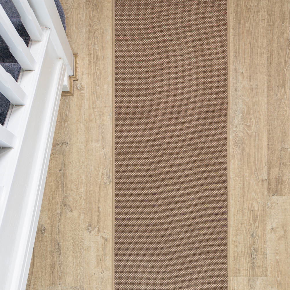 JVL Antarra Beige Rubber Backed Door Runner 50 x 150cm Image 6