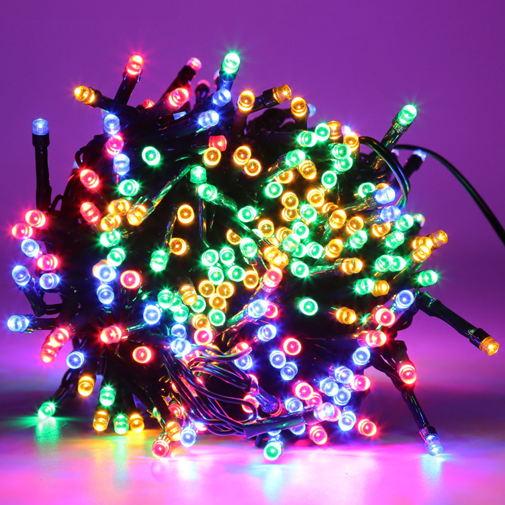 The Christmas Workshop 400 Multicolour LED String Light Image 1