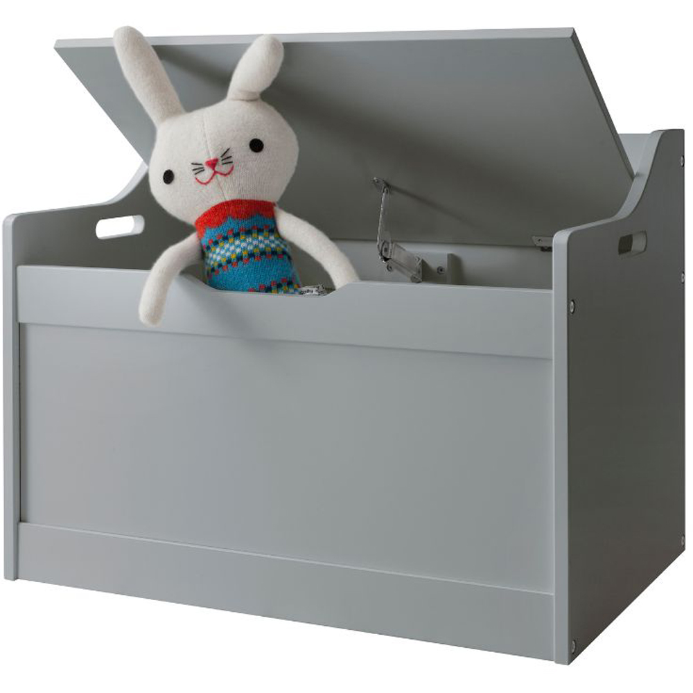 Noa and Nani Lola Silk Grey Toy Storage Organiser Image 6