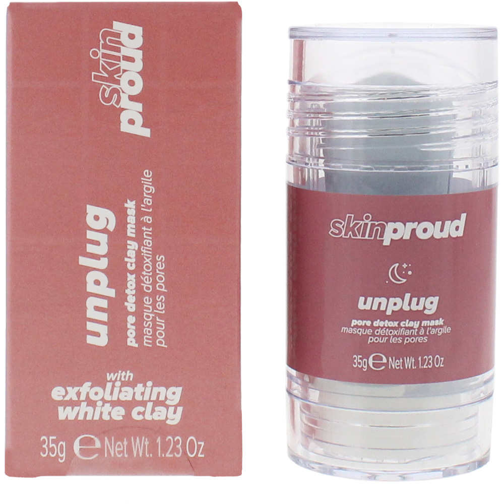 Skin Proud Unplug Pore Detox Clay Stick Mask 35g Image 2