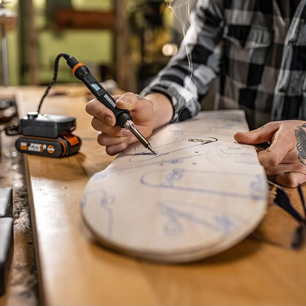 Worx WX744.9 MAKERX 20V Wood and Metal Crafter Soldering Kit Image 5