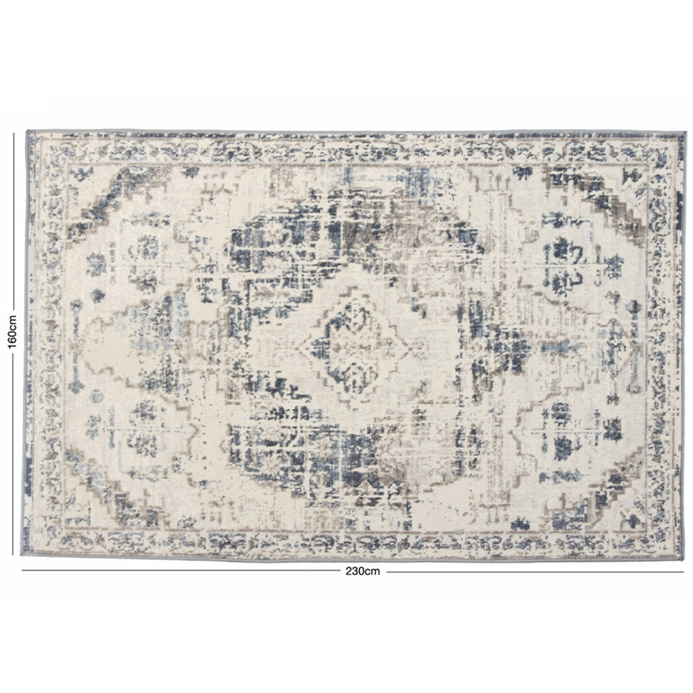Eselle Muse Oriental Navy Rug 160 x 230cm Image 7