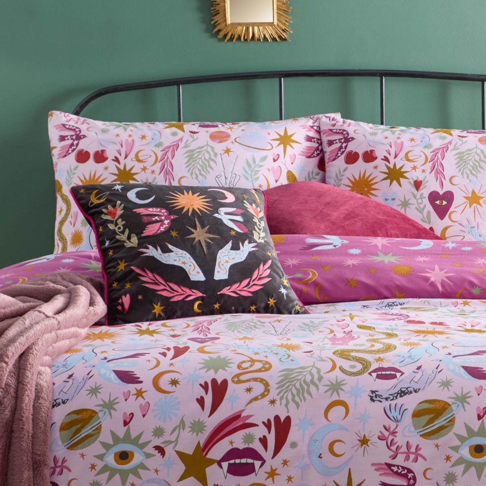 Furn Double Enchanted Printed Reversible Duvet Set Image 3