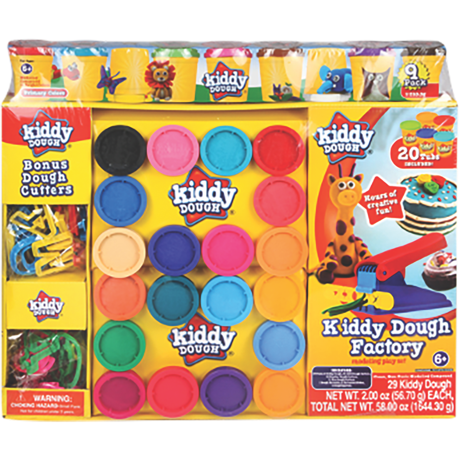 Kiddy Dough Modelling Dough Set Image