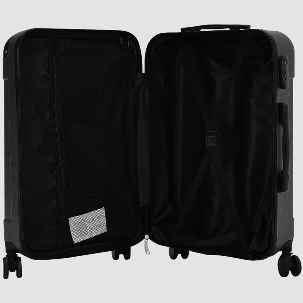 H&O Direct 20 inch Black ABS Hardshell Suitcase Image 4