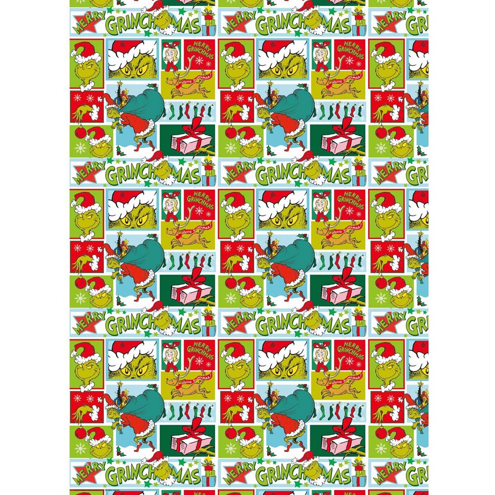Grinch Gift Wrap Image 2