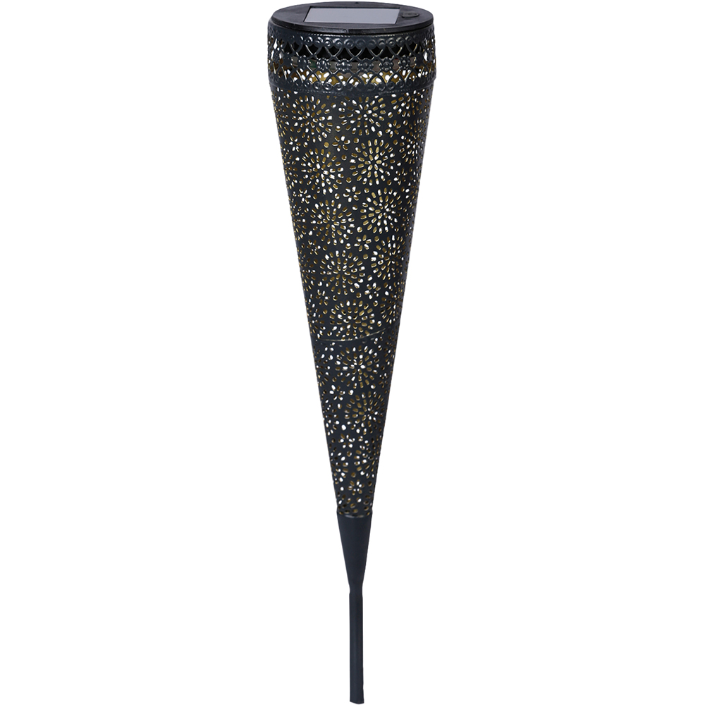 Luxform Solar Guernsey Torch Light Flower Design Image 1