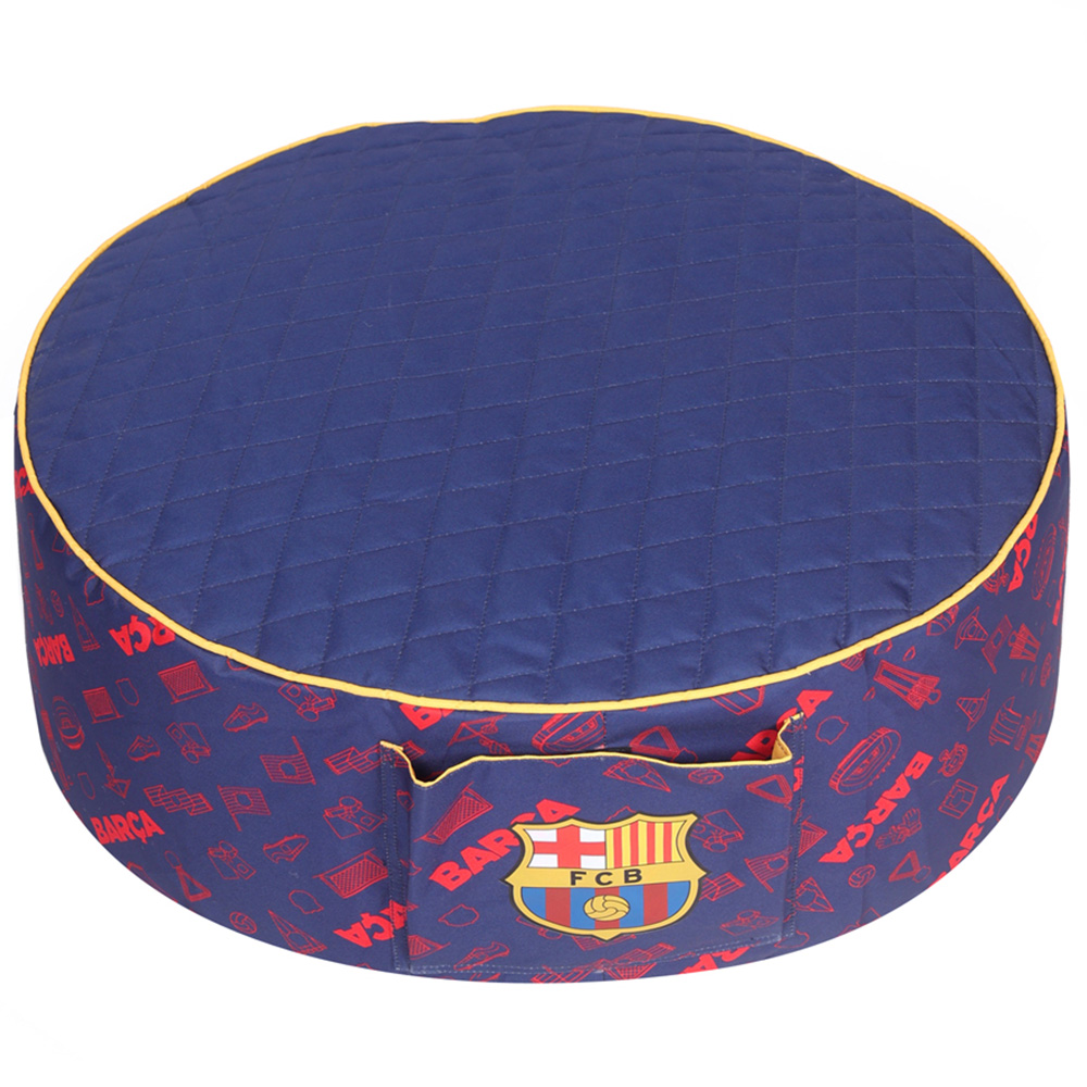 Kaikoo Barcelona Drum Quilt Top Pouffe Image 3