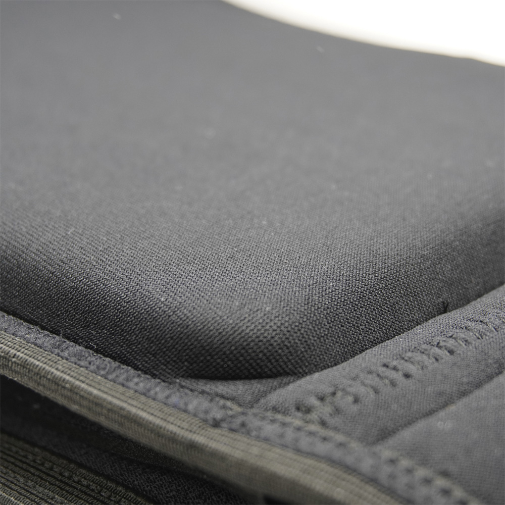 York Black Barbell Adjustable Lumbar Support with Pad Image 5