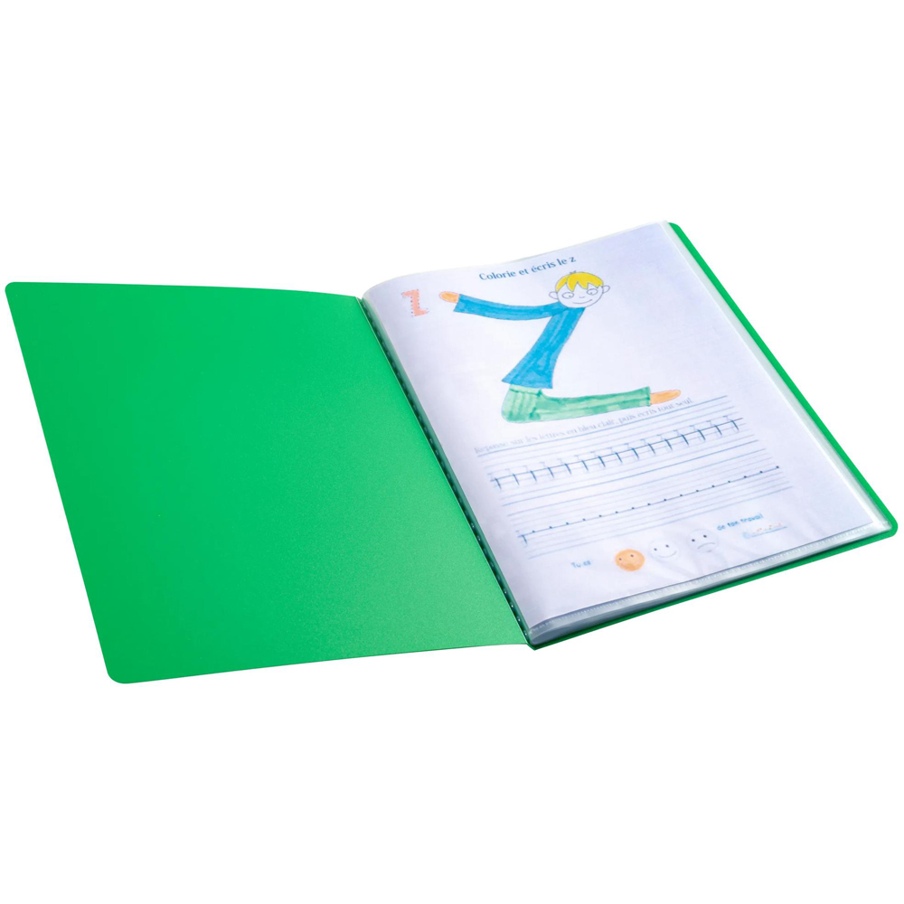 Exacompta Multicolour Display Book 20 Pockets 10 Pack Image 7
