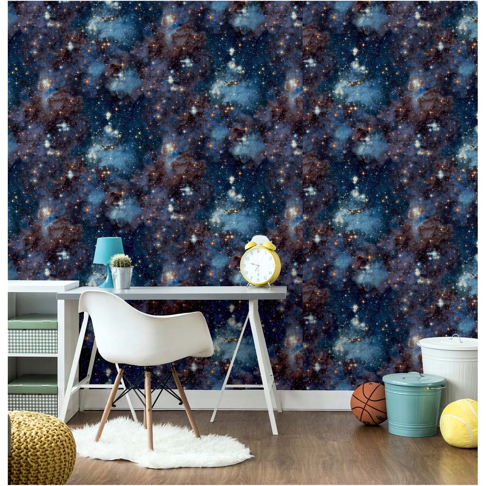 Arthouse Stardust Chalky Blue Wallpaper Image 5
