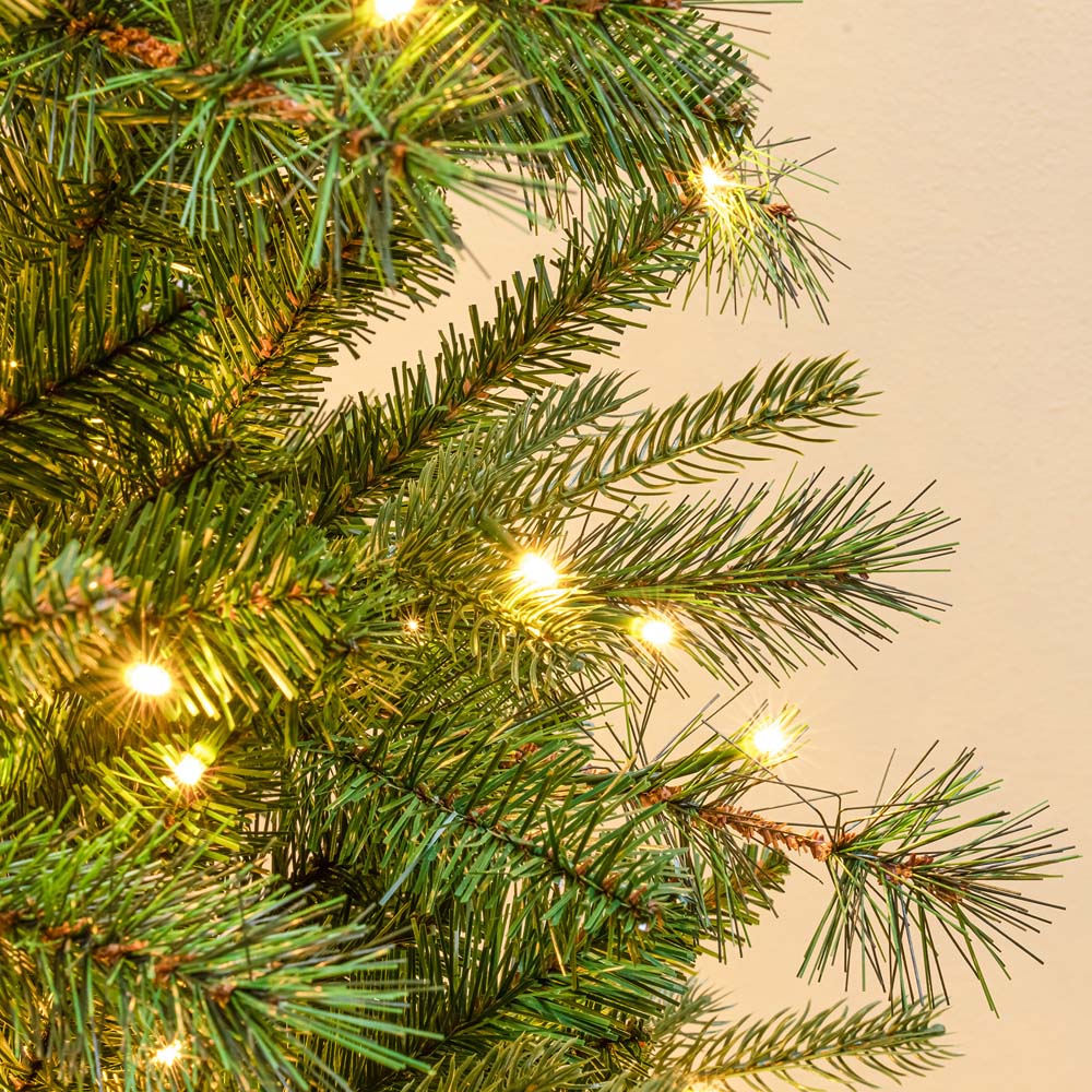 The Christmas Centre Arundel Warm White LED Pre-Lit Pine Artificial Xmas Tree 6.5ft Image 5