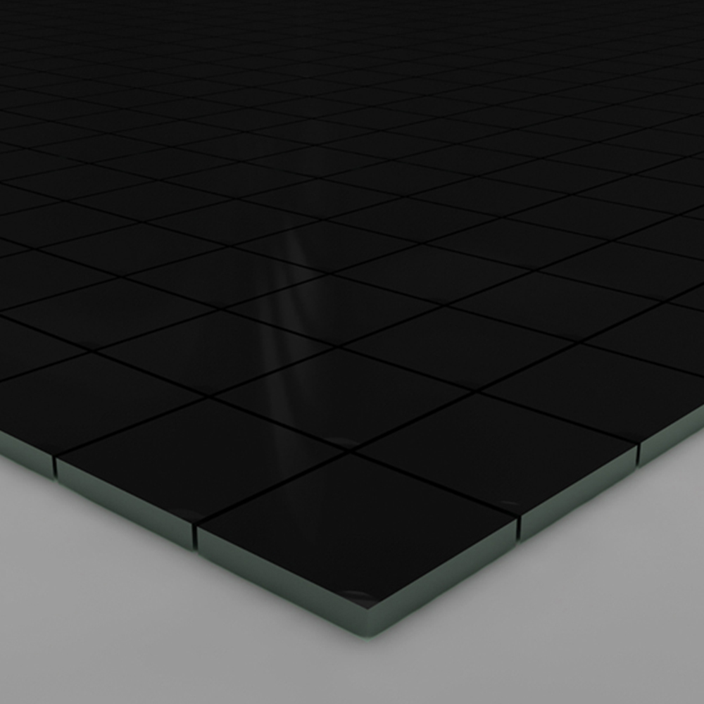 FX Lab High Reflection Black Glass Mirror Sheet 30 x 30cm Image 3