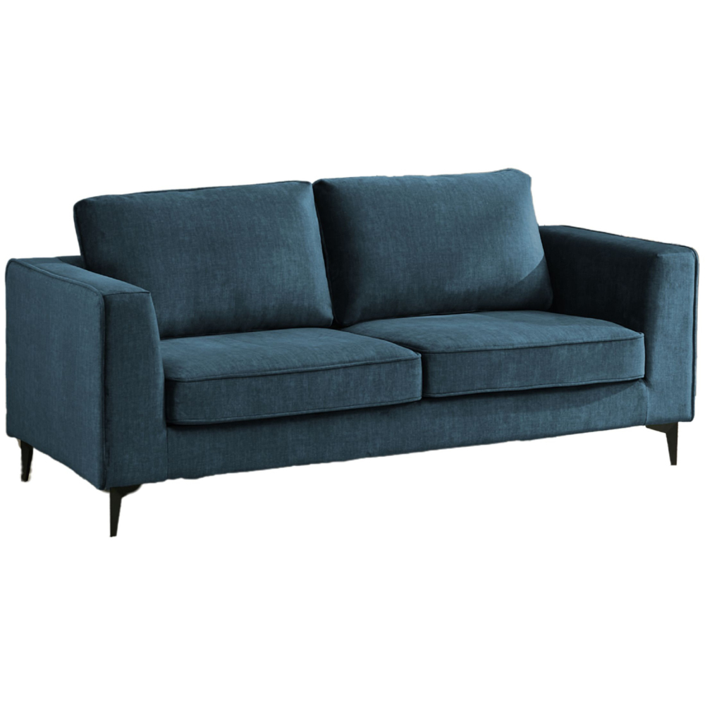 Brooklyn 3 Seater Ocean Blue Sofa Image 2