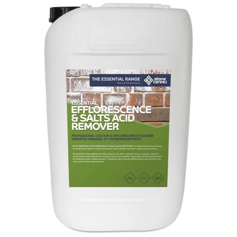 StoneCare4U Essential Efflorescence and Salts Acid Remover 25L Image 1