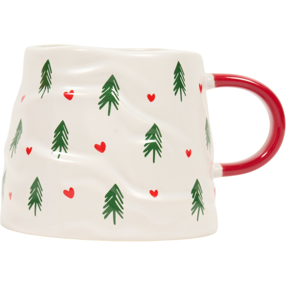 Bows or Trees Heart Mug Image 8