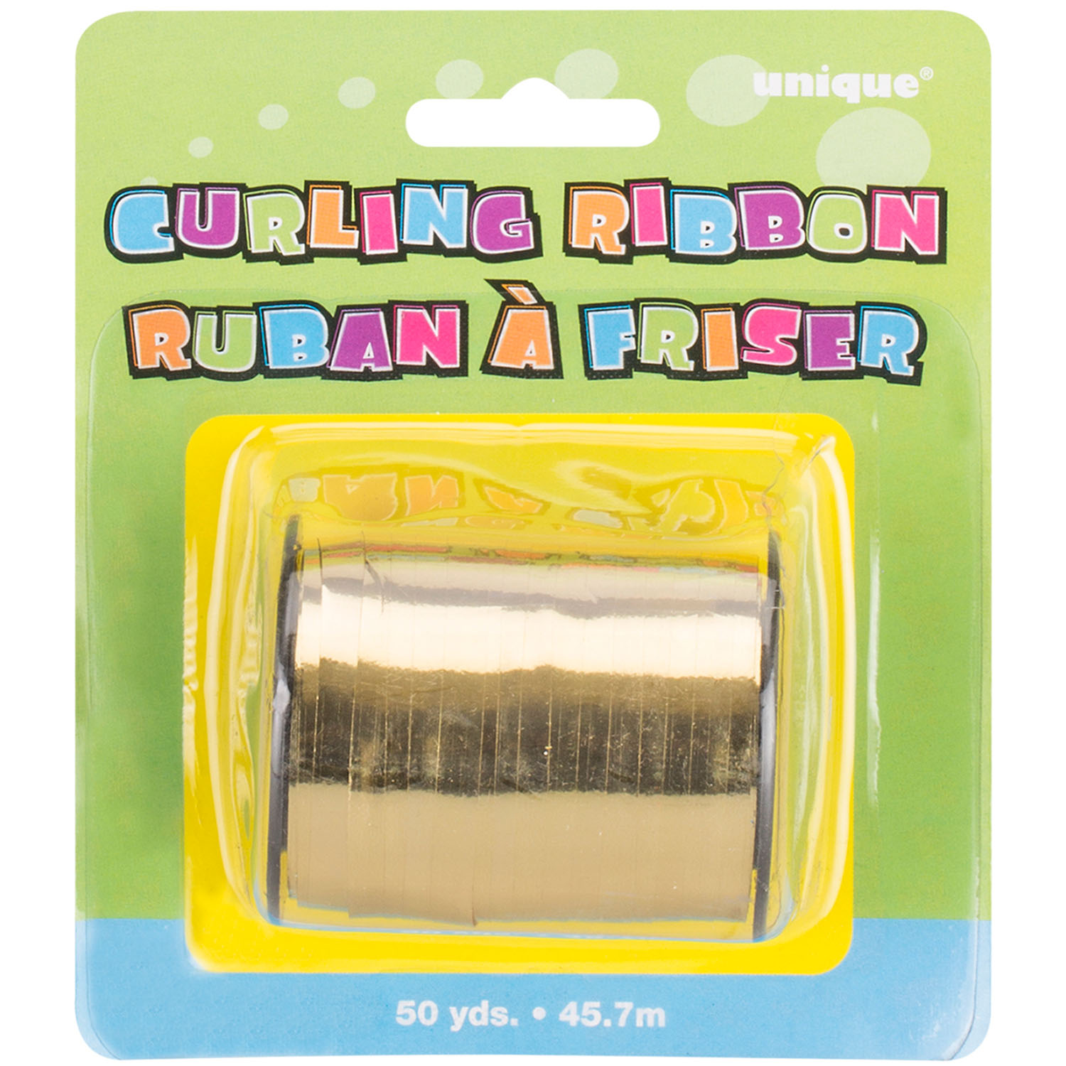 Curling Ribbon  - Gold Image