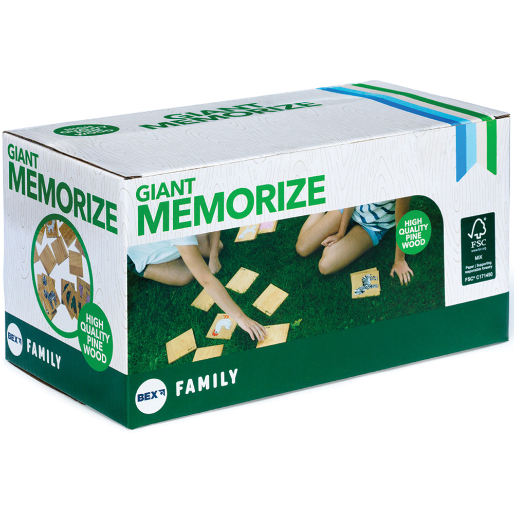 Bex Pine Wood Giant Memory Game Image 2