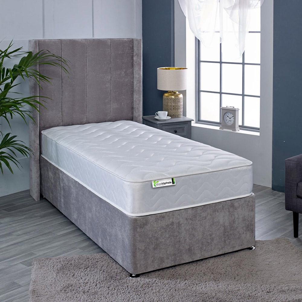 Starlight Beds Shorty White Hybrid Deep Memory Foam and Spring Mattress Image 2