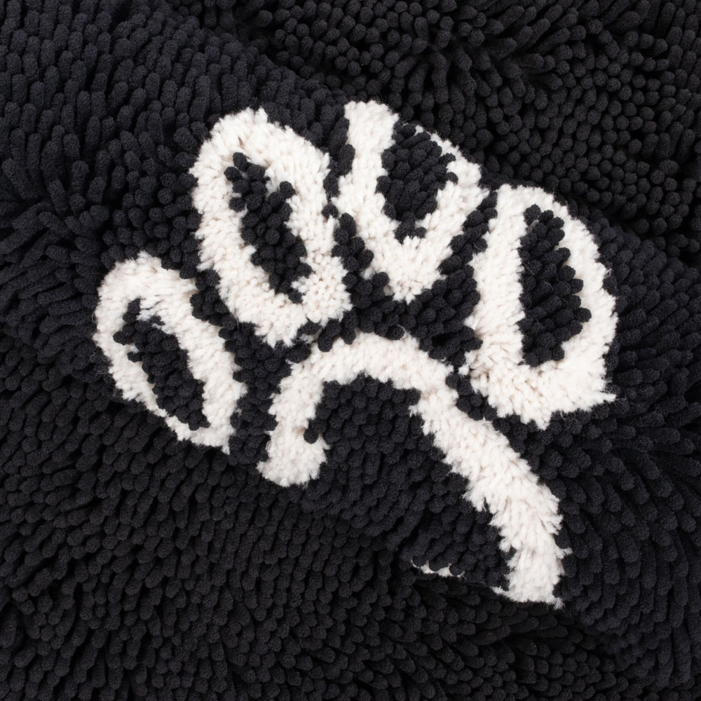 Bunty Small Black Microfibre Pet Mat Image 6