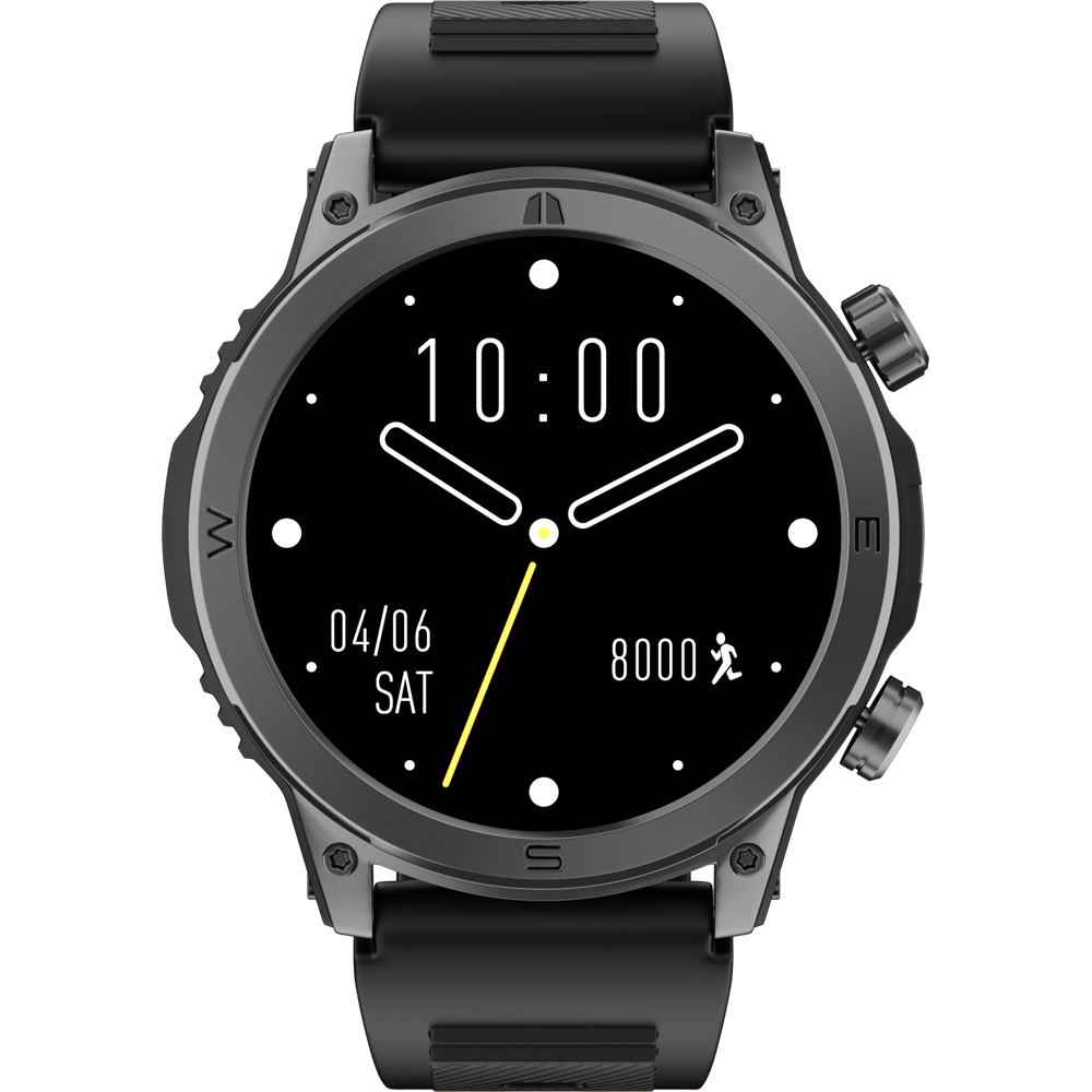 Noise NoiseFit Endeavour Jet Black Smartwatch Image 2