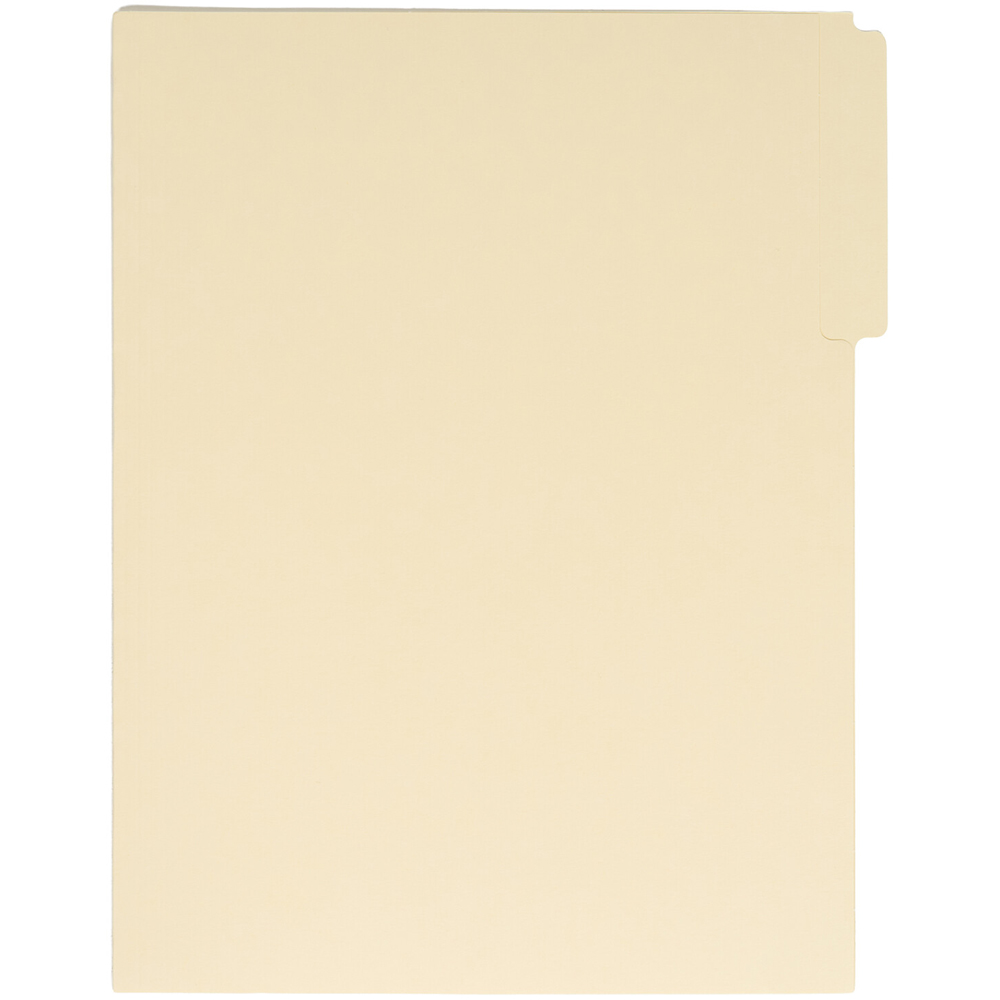 Pack of 25 File Folder Dividers Yellow Image 4