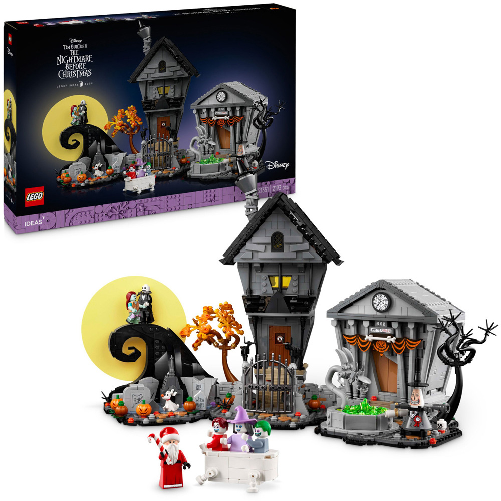 LEGO Ideas 21351 Tim Burton's The Nightmare Before Christmas Image 3