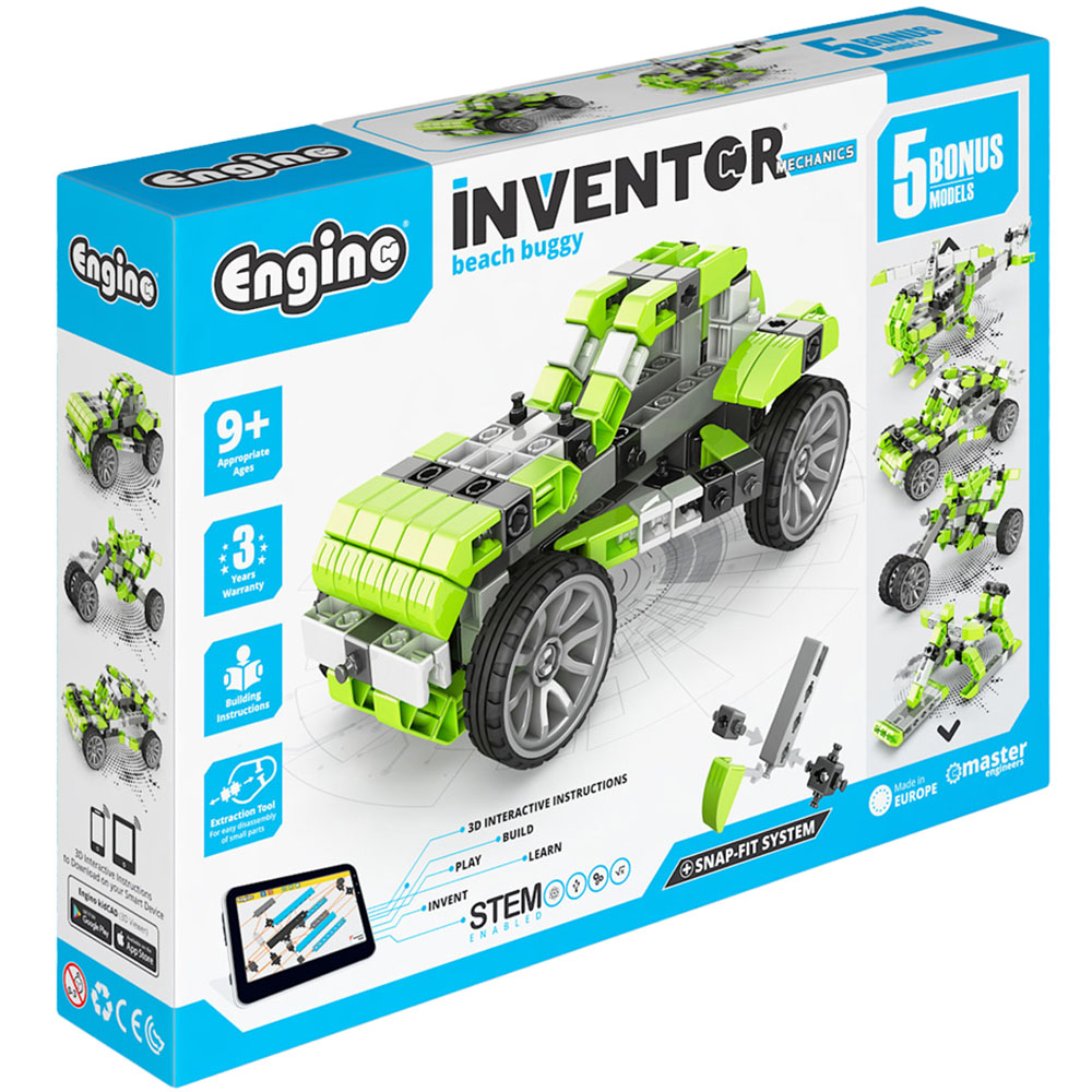 Engino Inventor Mechanics Beach Buggy Building Set Image 1