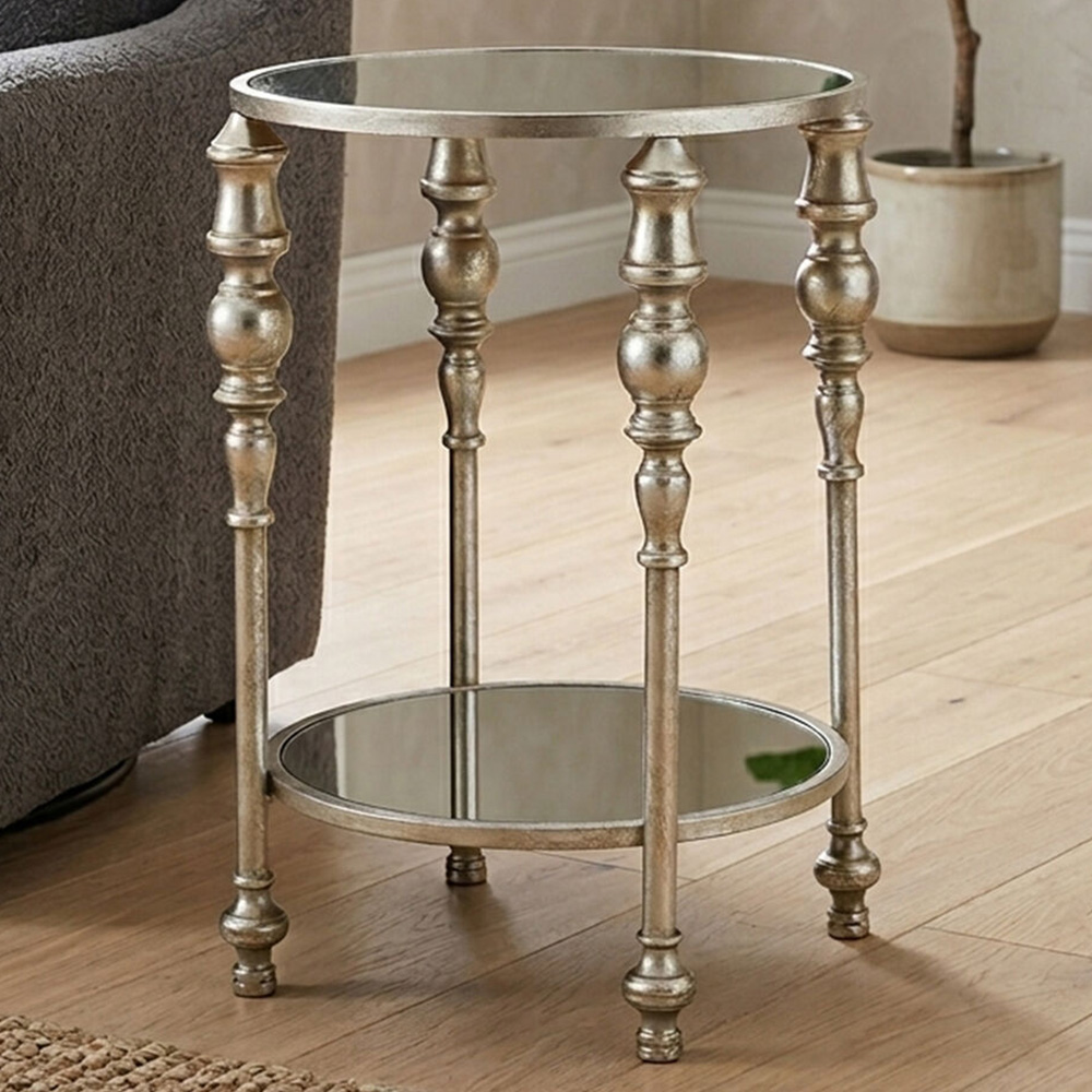 Premier Housewares Marcia Single Shelf Side Table Image 1