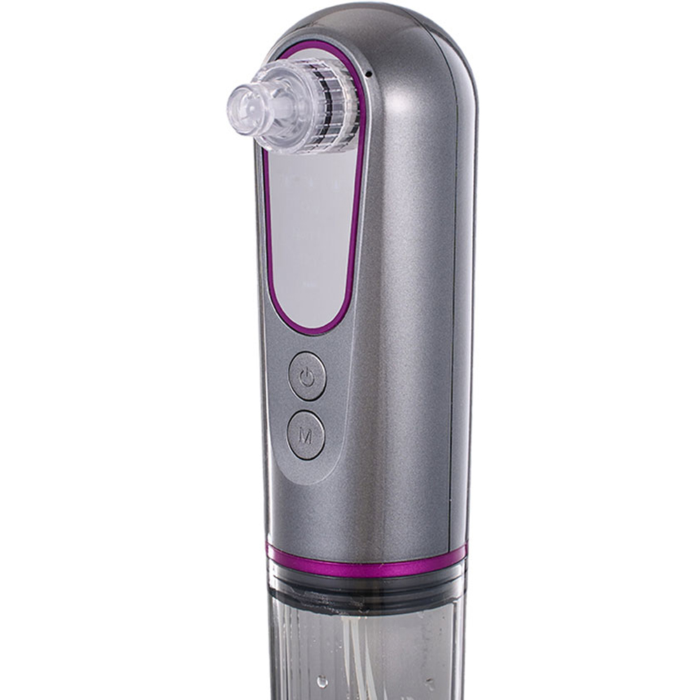 Living and Home Rechargeable Blackhead Remover with 3 Suction Modes and 5 Replacement Tips Image 4