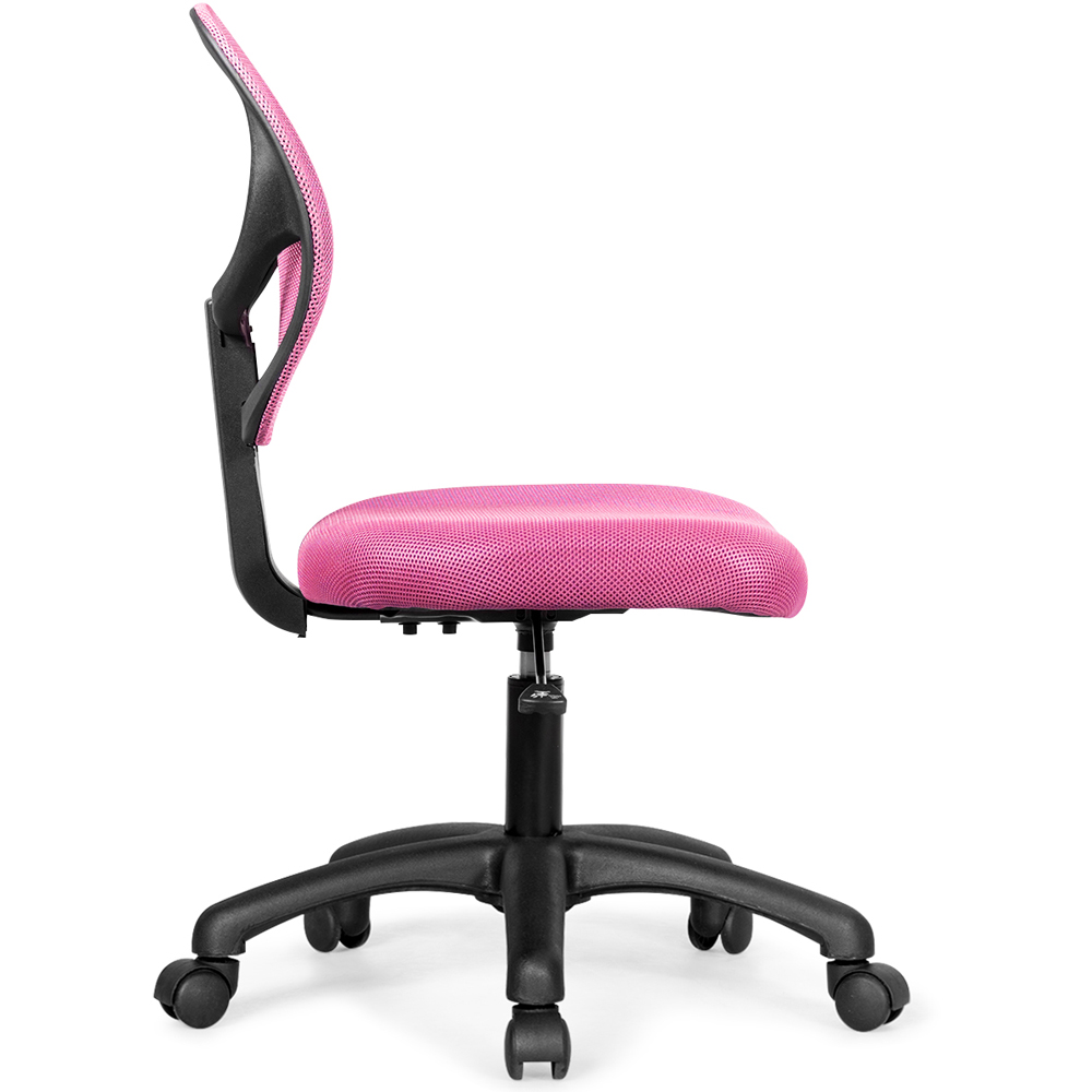Costway Pink Kids Adjustable Swivel Office Chair Image 4
