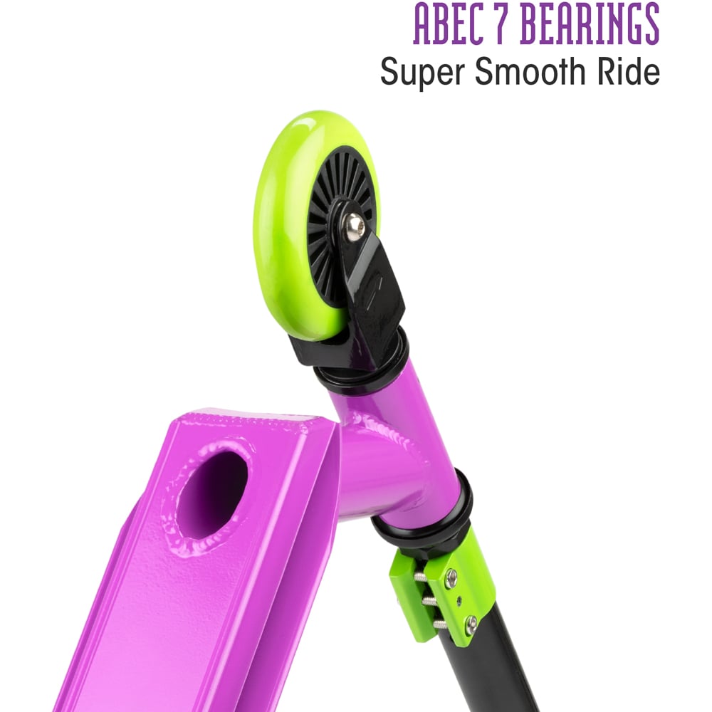 Xootz Stunt Scooter - Toxic Purple Image 6