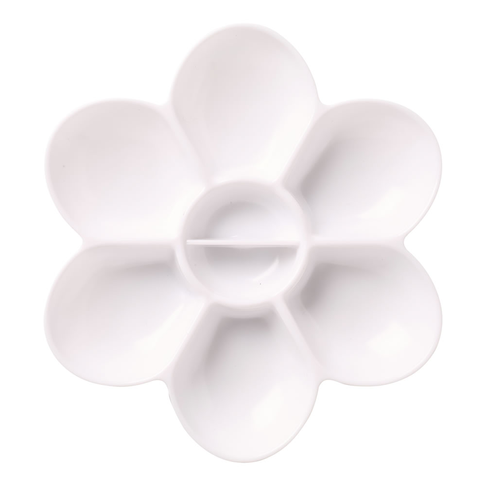 Reeves White Flower Paint Palette Image