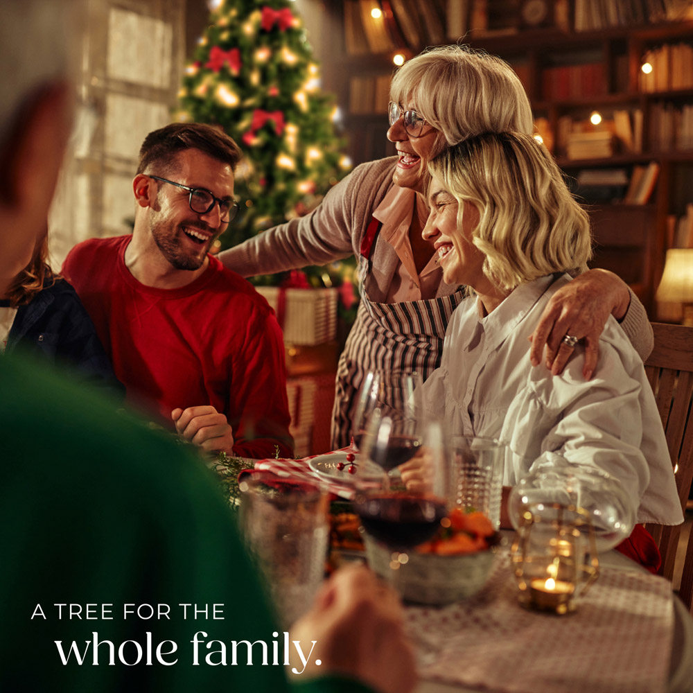 tectake Blitzen Frosted Tips Green Artificial Christmas Tree with Stand 6ft Image 8