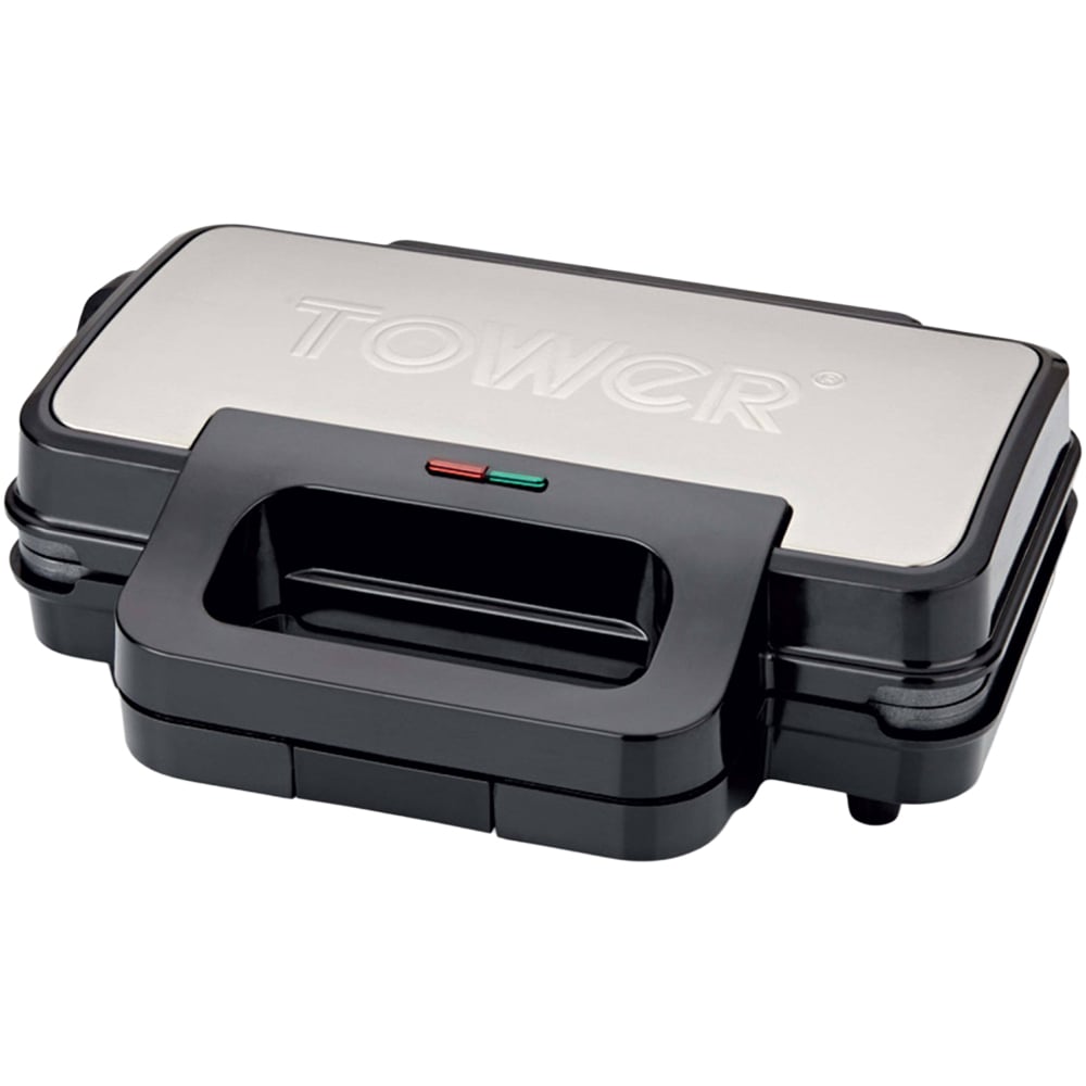 Tower Silver Deep Fill Sandwich Maker Image 1