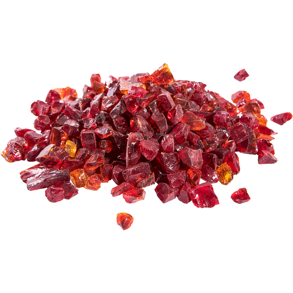Teamson Home Red Fire Glass Bag 4 kg Image 1