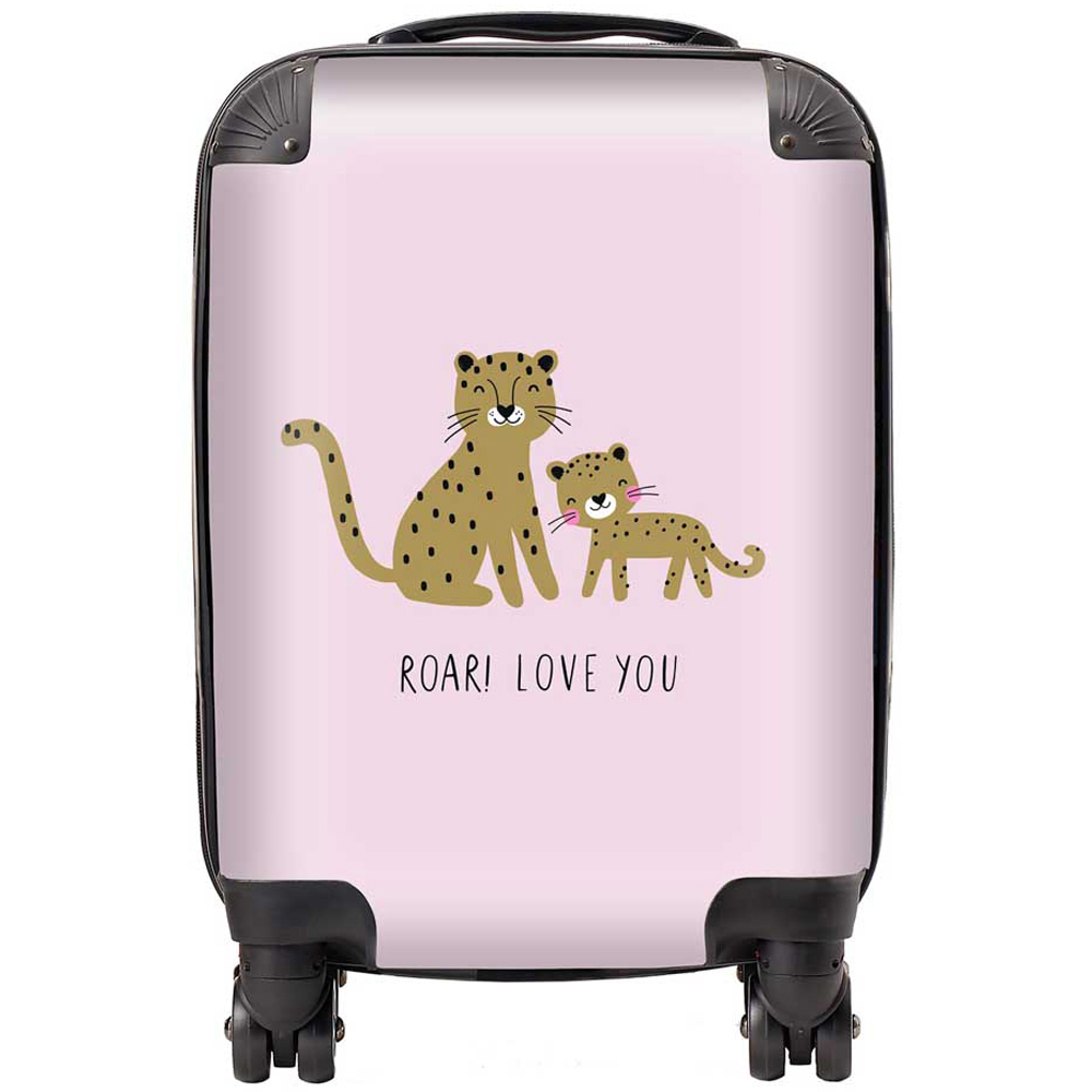 Warren Reed Designer Small Roar Love You Suitcase Image 1