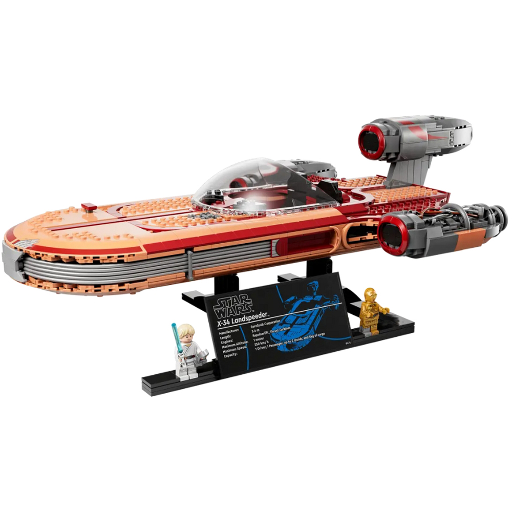 LEGO 75341 Star Wars Luke Skywalker’s Landspeeder Building Kit Image 2