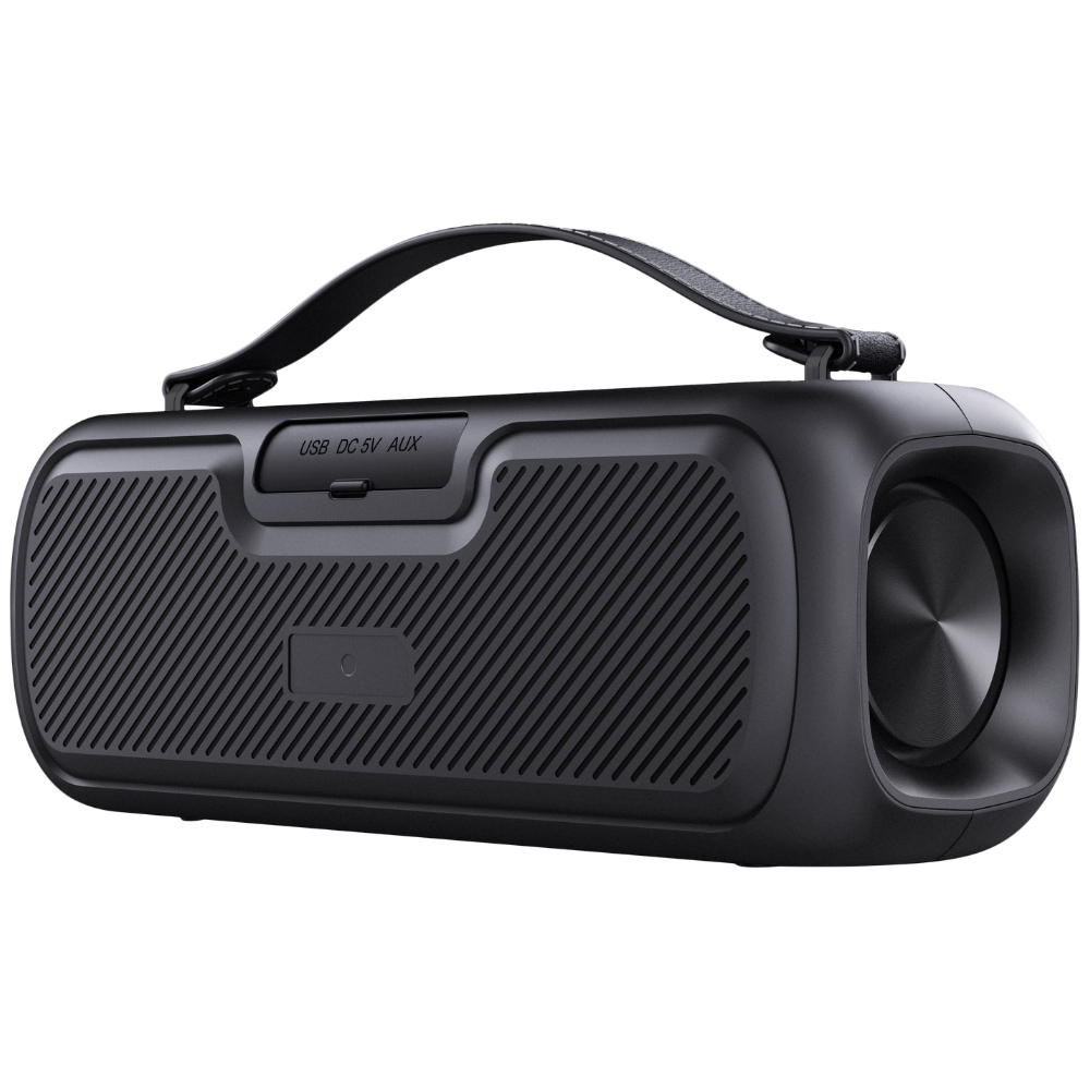 Streetz Black Boombox Wireless Speaker 30W with LED Lights Image 3