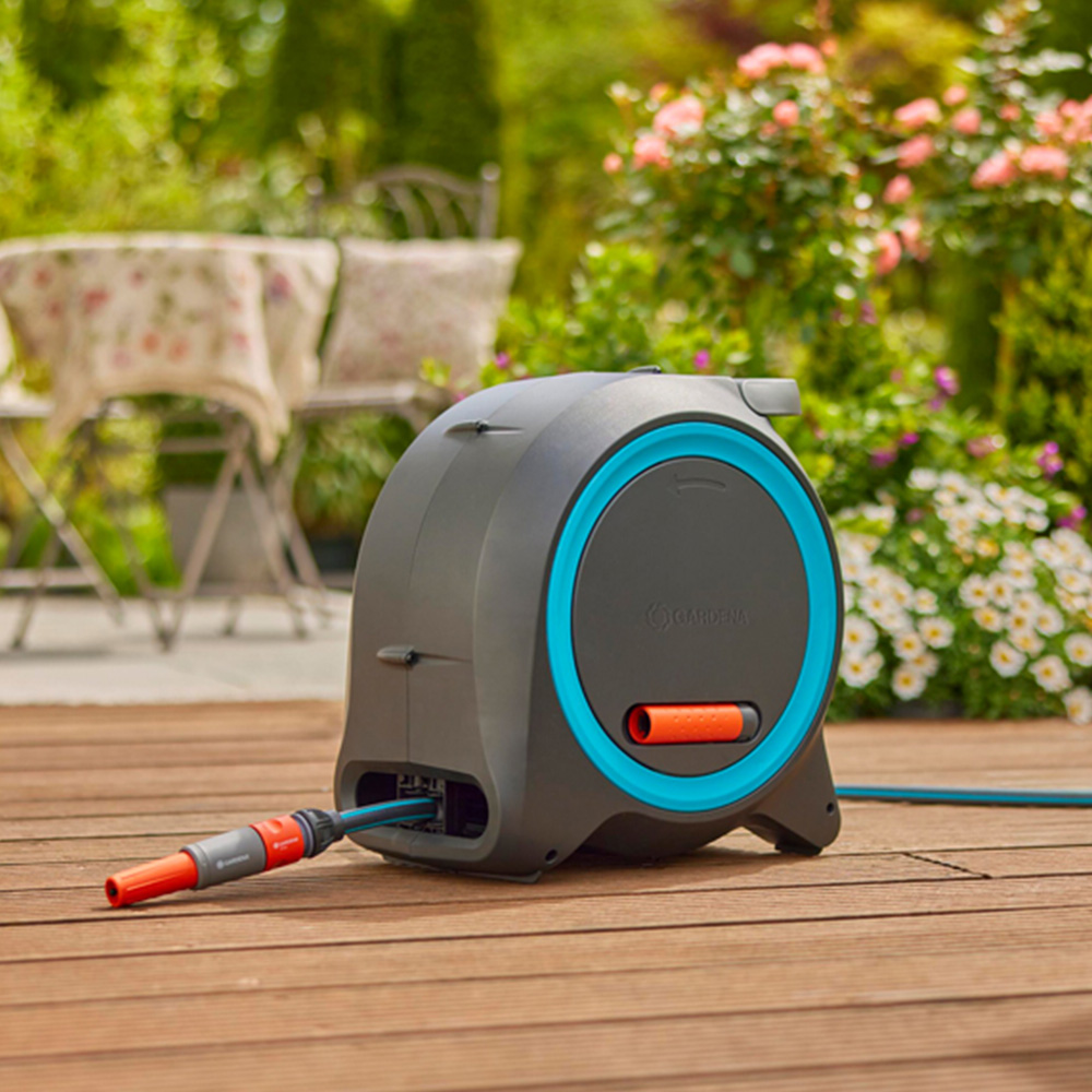 Gardena Dual Hose Box with Hose 25m Image 2
