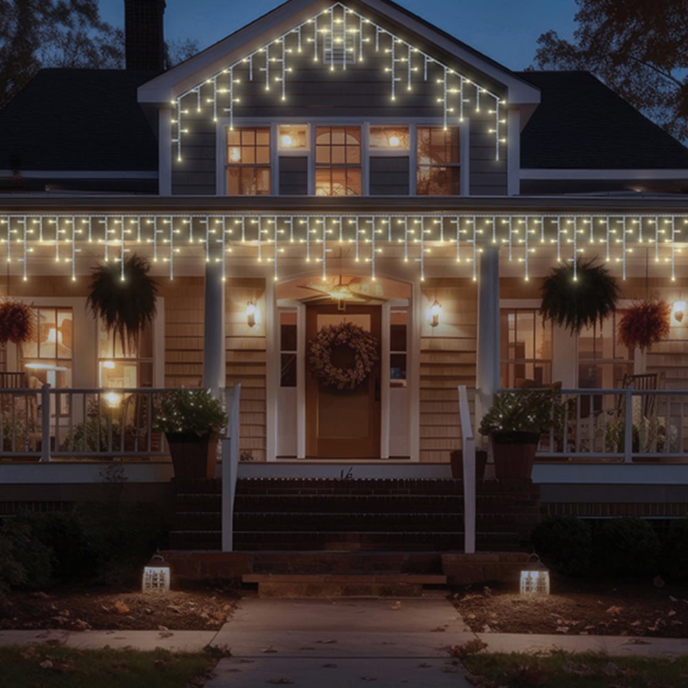 Eagle Connect 120 Warm White LED Icicle Light 5m Image 4