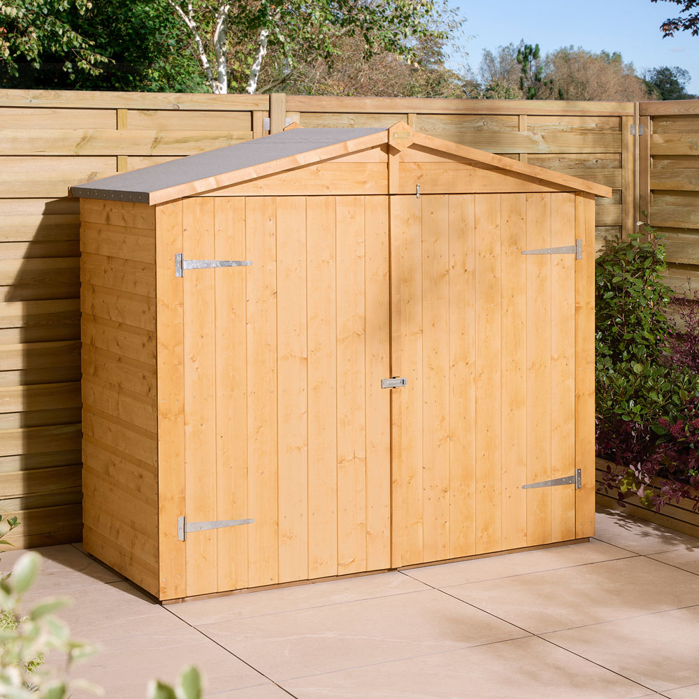 Rowlinson 5.4 x 6.1ft Shiplap Apex Wallstore with Floor Image 2