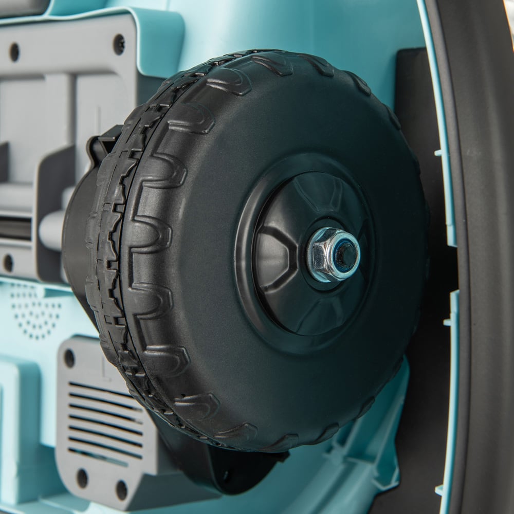 Costway Kids Blue Ride On Bumper Car with Dual Joysticks and 5 Light Effects 12V Image 5