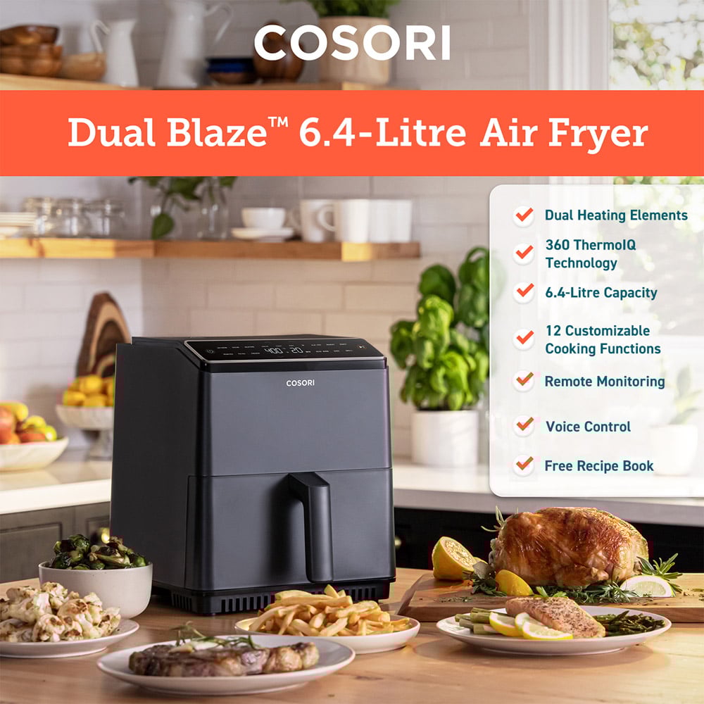 Cosori Dual Blaze 6.4L Air Fryer Image 6