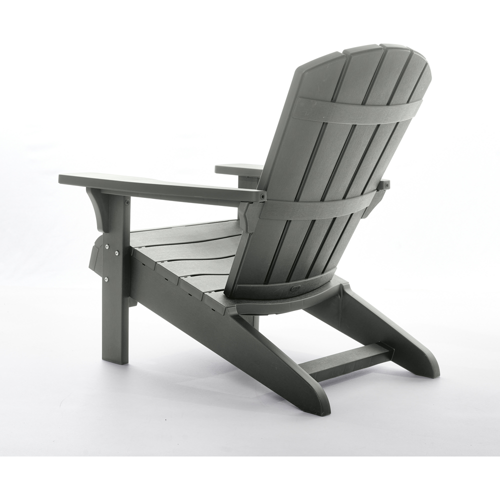 Keter Troy Grey Adirondack Chair Image 3