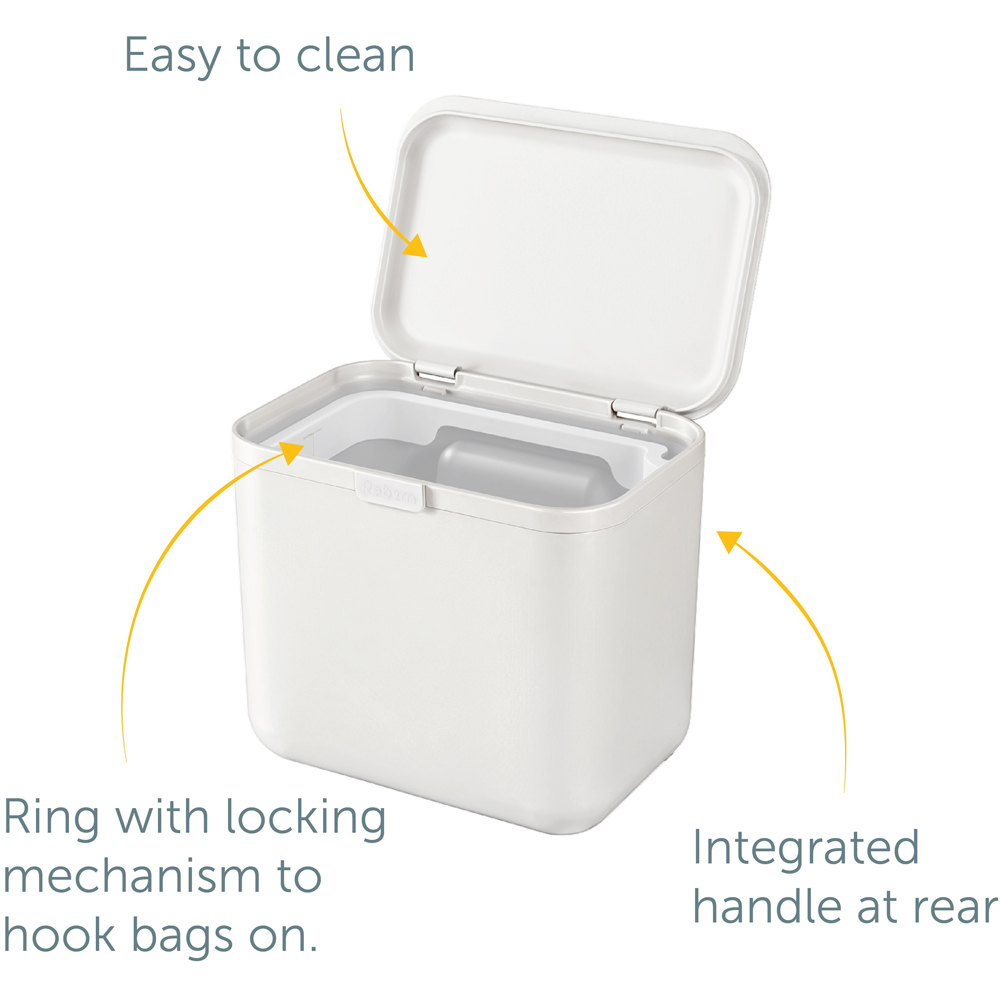 ReBorn SquishBin Stone Effect Collapsible Kitchen Bin 20L Image 7